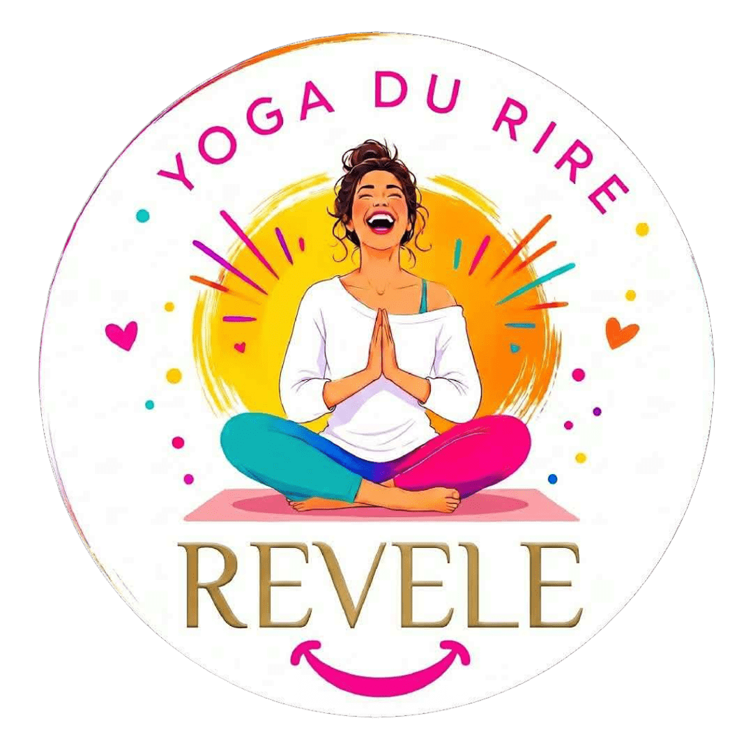 Logo Yoga du Rire REVELE